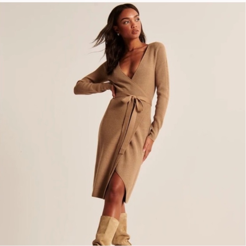 Abercrombie & fitch midi sweater dress NWT